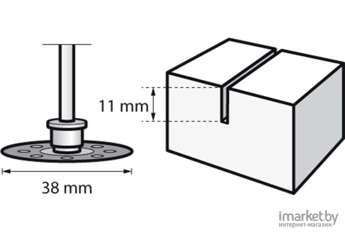 Отрезной круг Dremel 2.615.S54.5JB