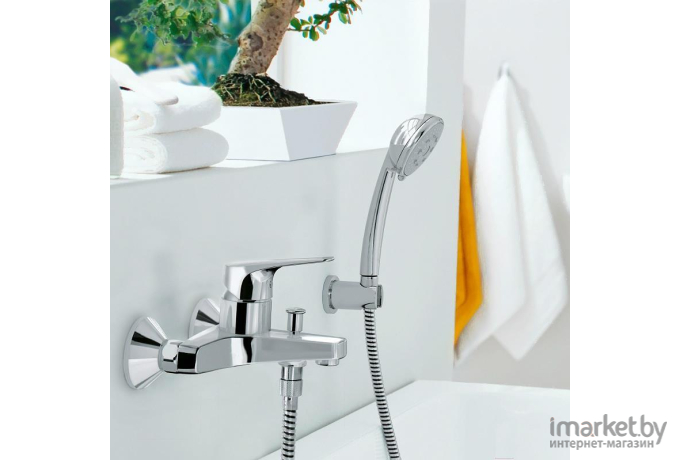 Смеситель для ванны Grohe BauFlow DN 15 23756000