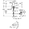 Смеситель для раковины Grohe BauFlow 23751000