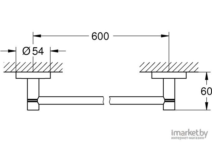 Держатель для полотенца Grohe Essentials 40366001