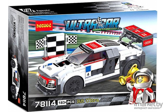 Конструктор Decool Ultra Car R8 78114