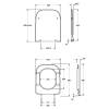 Сиденье для унитаза Kolo Modo L30111000