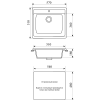 Кухонная мойка Gran-Stone GS-06 (терракот 307)