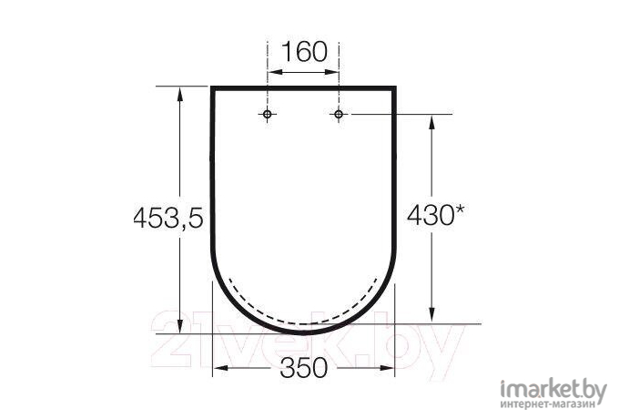 Сиденье для унитаза Roca The Gap А801470004