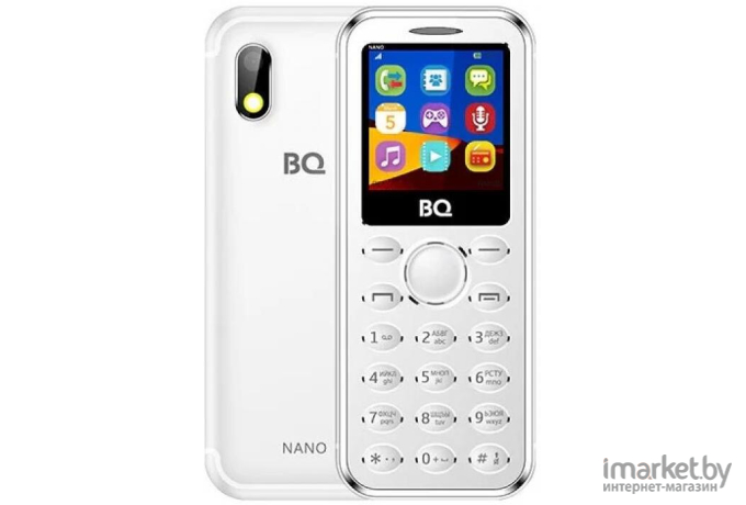 Мобильный телефон BQ-Mobile BQ-1411 Nano (серебристый)