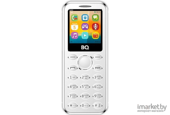 Мобильный телефон BQ-Mobile BQ-1411 Nano (серебристый)