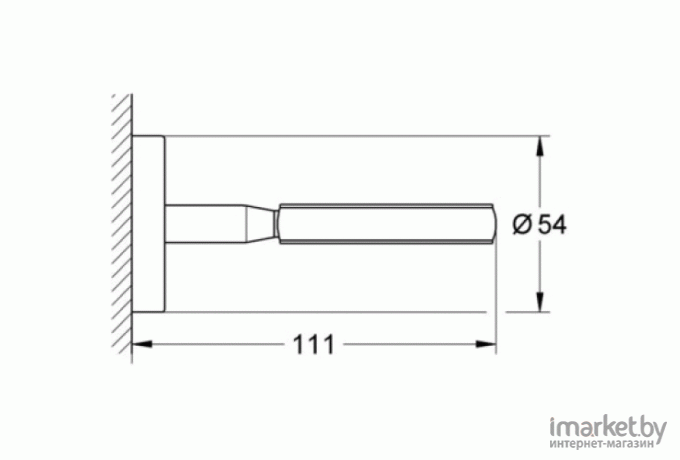 Держатель для стакана/мыльницы Grohe Bau Cosmopolitan 40585001