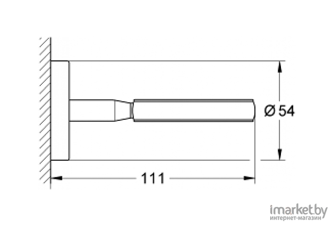 Держатель для стакана/мыльницы Grohe Bau Cosmopolitan 40585001