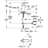 Крючок Grohe Bau Cosmopolitan 40461001