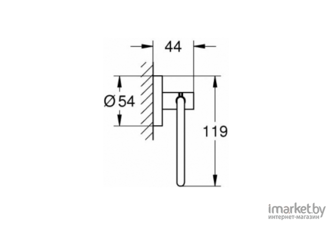 Держатель бумаги Grohe Essentials 40689001