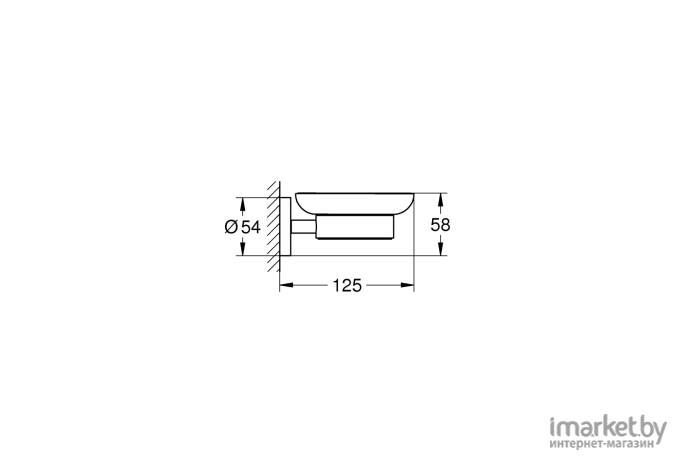 Мыльница Grohe Essentials 40444001