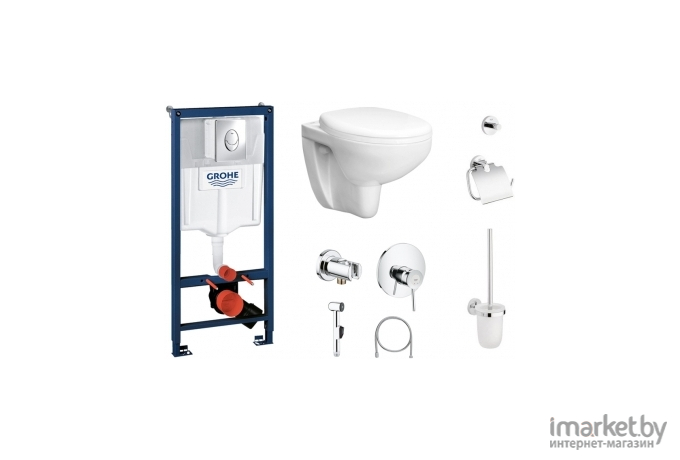 Набор аксессуаров для ванной Grohe Essentials 40407001