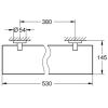 Полочка Grohe Essentials 40799001