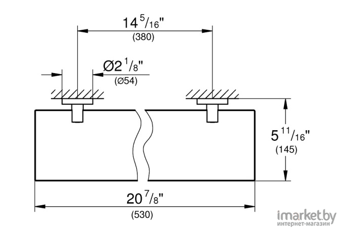 Полочка Grohe Essentials 40799001