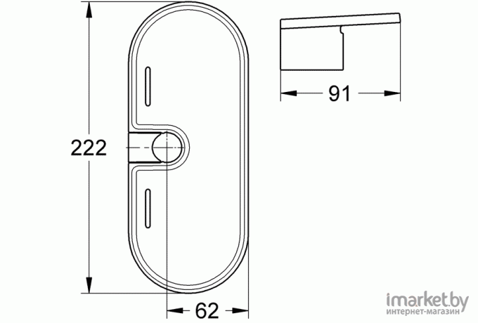 Полочка Grohe New Tempesta 27596000