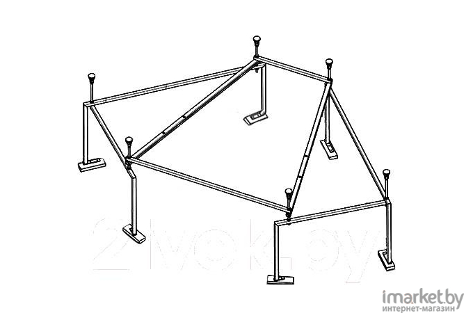 Каркас для ванны Santek Канны 150x150 (WH112432)