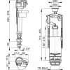 Арматура Alcaplast SA2000SK 1/2