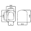 Сиденье для унитаза Roca Dama Senso ZRU9000040