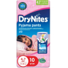 Подгузники-трусики Huggies DryNites 4-7 лет для девочек (10шт)