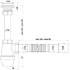 Сифон для умывальника Анипласт Ани C2015