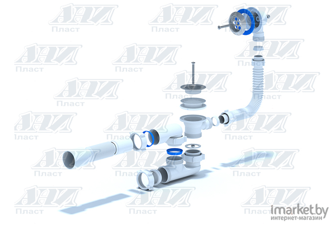 Сифон для ванны Анипласт Ани E255