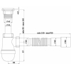 Сифон для умывальника Анипласт Варяг C5015