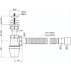 Сифон для умывальника ОРИО A-3202