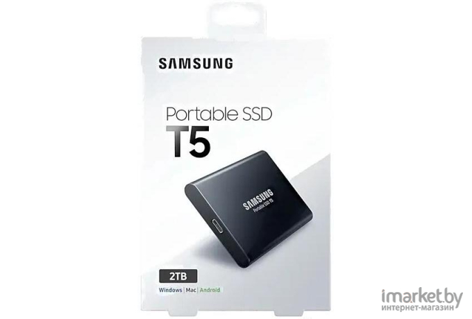 Внешний жесткий диск SSD Samsung Portable T5 2TB [MU-PA2T0B/WW]