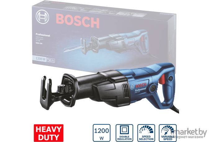 Bosch GSA 120 + 1 пильное полотно [0.601.6B1.020]