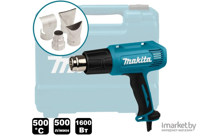 Промышленный фен Makita HG5030K [198932]