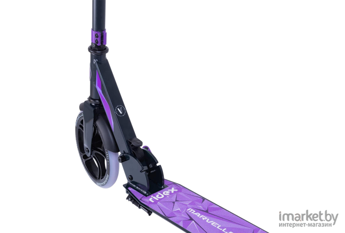 Самокат Ridex Marvellous черный/фиолетовый