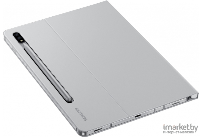 Чехол Book Cover для Samsung Tab S7, серый NEW серый [EF-BT630PJEGRU]
