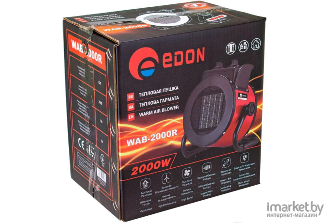 Пушка тепловая Edon WAB-2000R (1023010109)