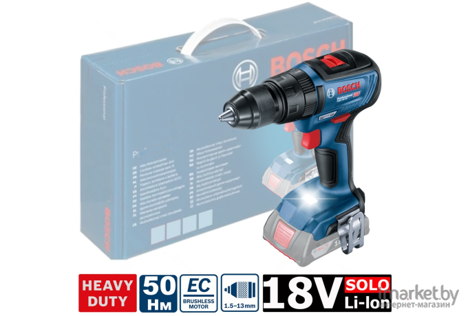 Дрель-шуруповерт Bosch GSR 18V-50 (06019H5006)