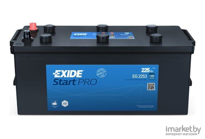 Автомобильный аккумулятор Exide StartPro L+ (EG2253)