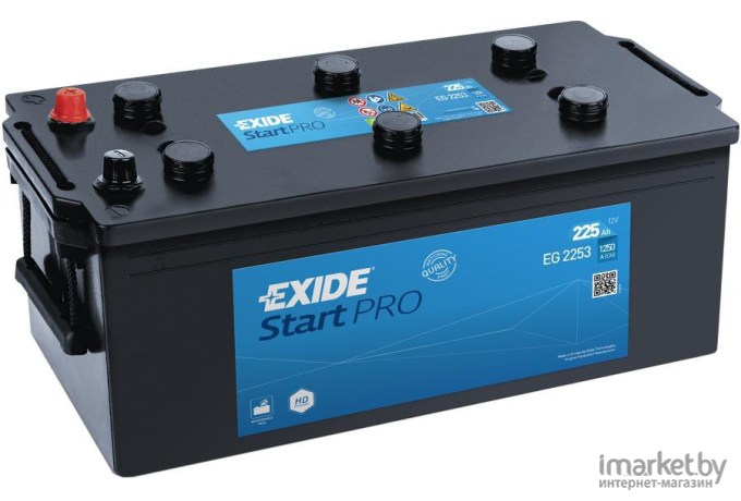 Автомобильный аккумулятор Exide StartPro L+ (EG2253)