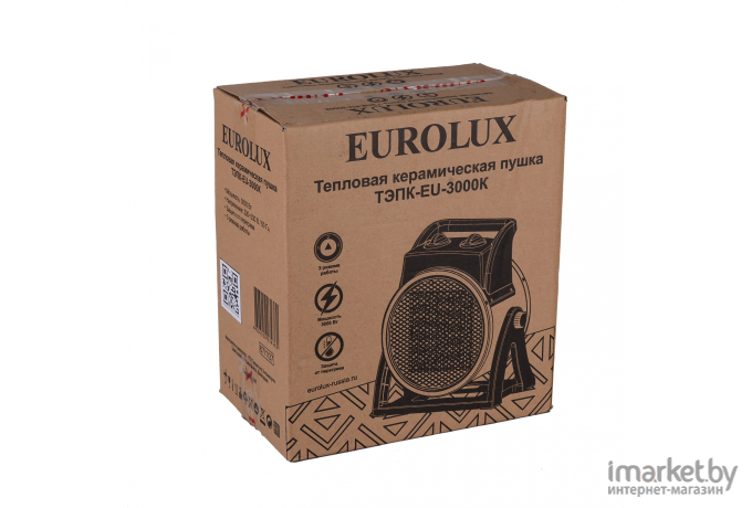 Тепловая пушка электрическая Eurolux ТЭПК-EU-3000K (67/1/37)