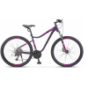 Горный (MTB) велосипед Stels Miss-7700 MD 27.5 V010 (2023) рама 17 (темно-пурпурный)
