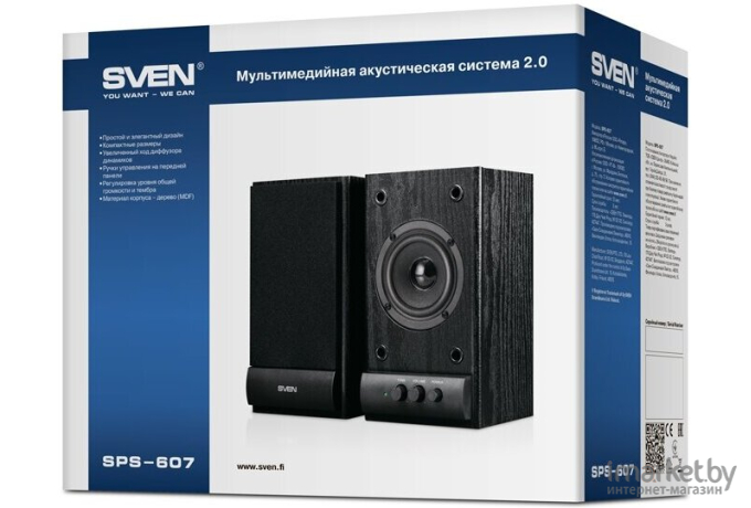 Мультимедиа акустика SVEN SPS-607