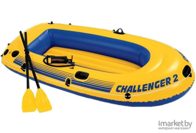 Гребная лодка Intex Challenger 2 Set (Intex-68367)