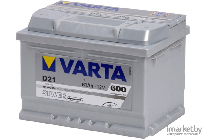 Автомобильный аккумулятор Varta Silver Dynamic D21 561 400 060 (61 А/ч)
