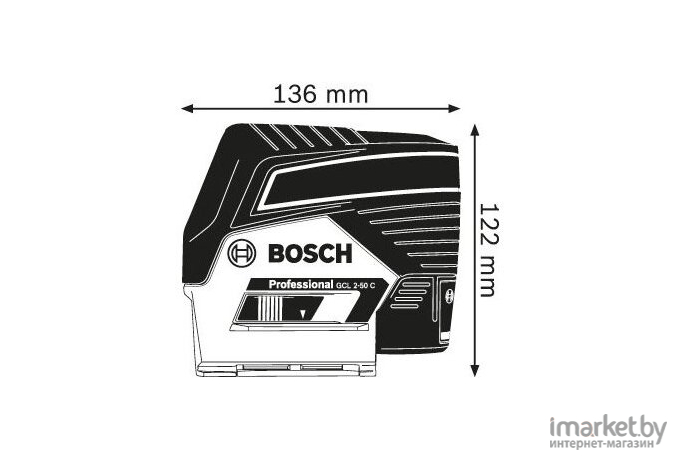 Лазерный нивелир Bosch GCL 2-50 C Professional [0601066G00]